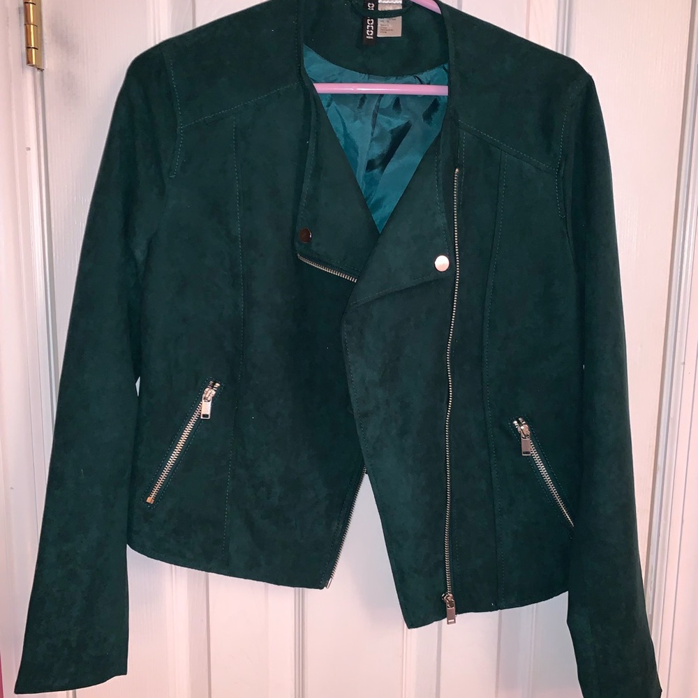 Suede H&M Moto Jacket.